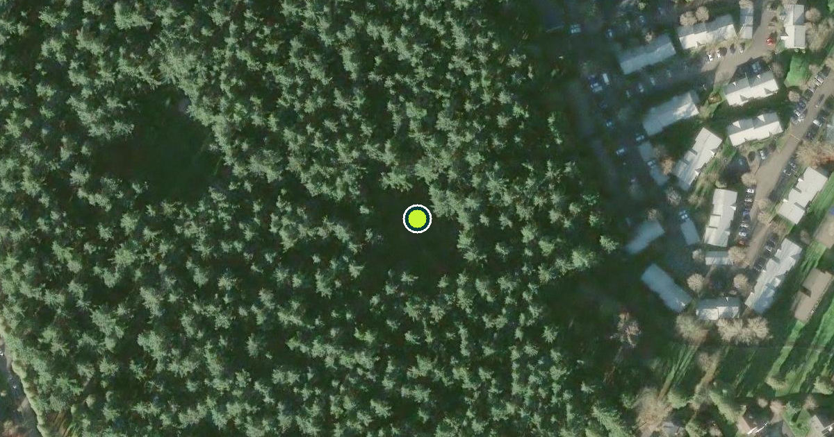 Satellite view of Portland Pickleball Courts
