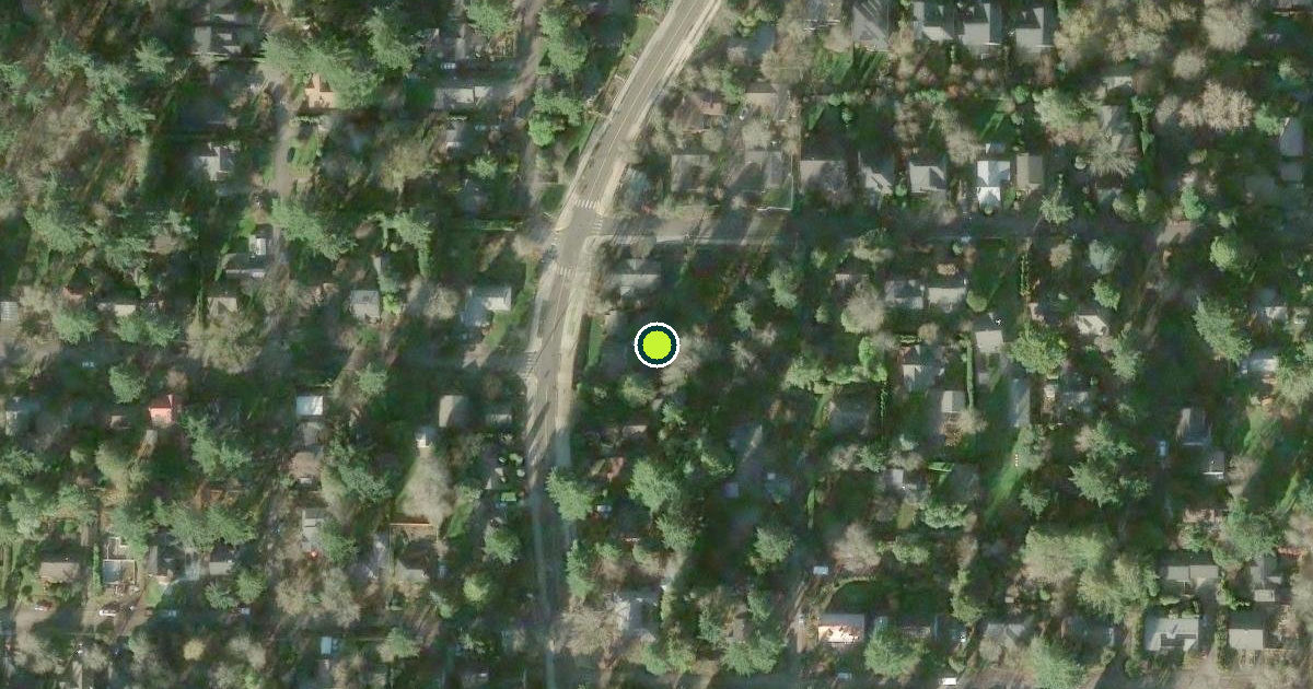 Satellite view of Portland Pickleball Courts