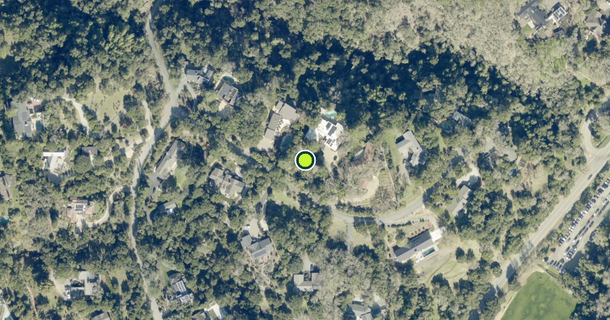 Satellite view of Portola Valley Pickleball Courts