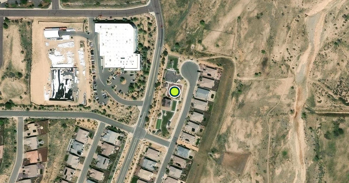 Satellite view of Prescott Pickleball Courts