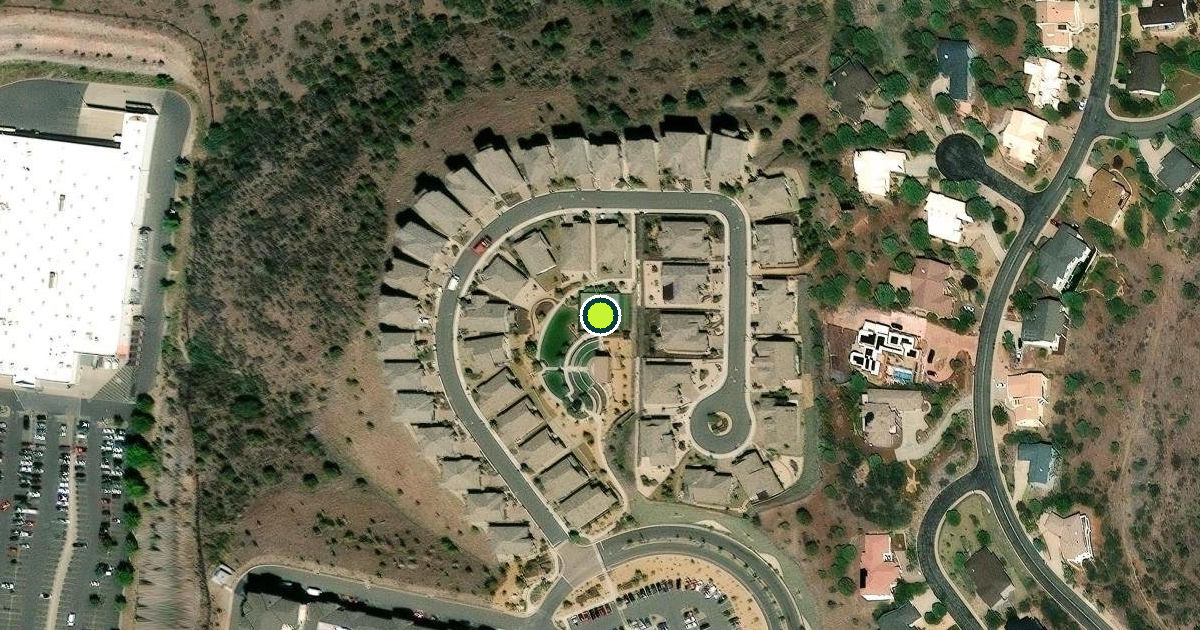 Satellite view of Prescott Pickleball Courts