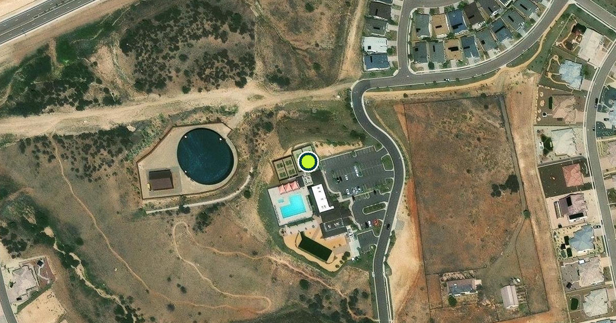 Satellite view of Prescott Pickleball Courts