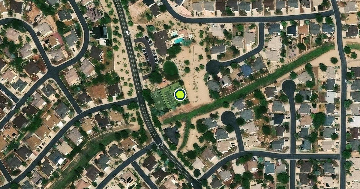 Satellite view of Prescott Valley Pickleball Courts