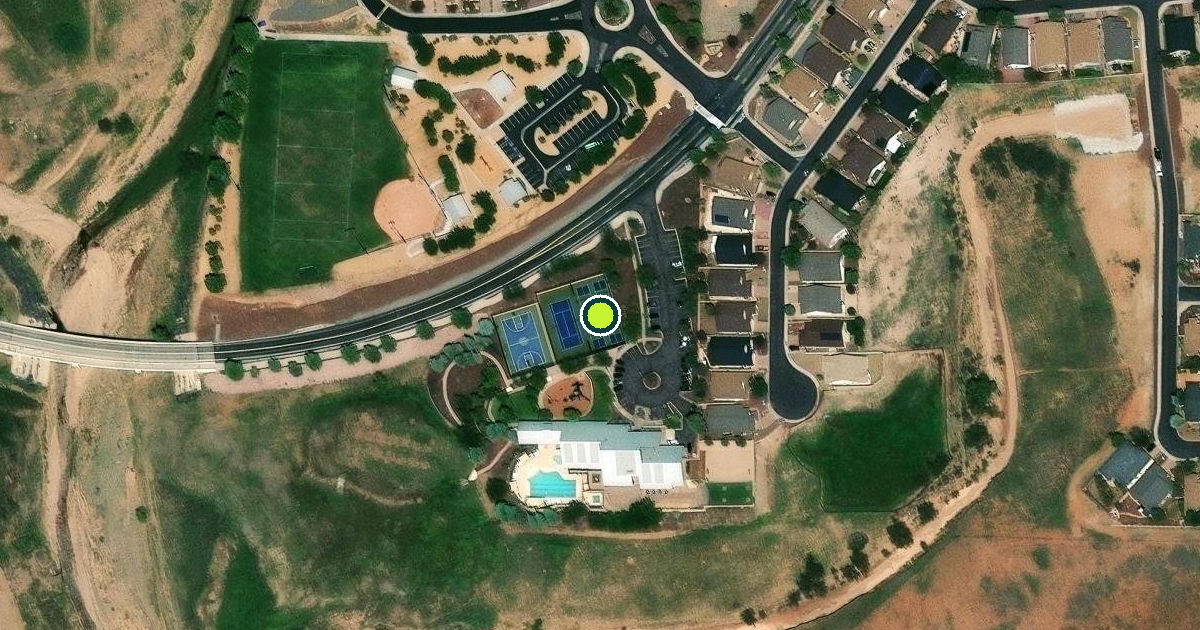 Satellite view of Prescott Valley Pickleball Courts