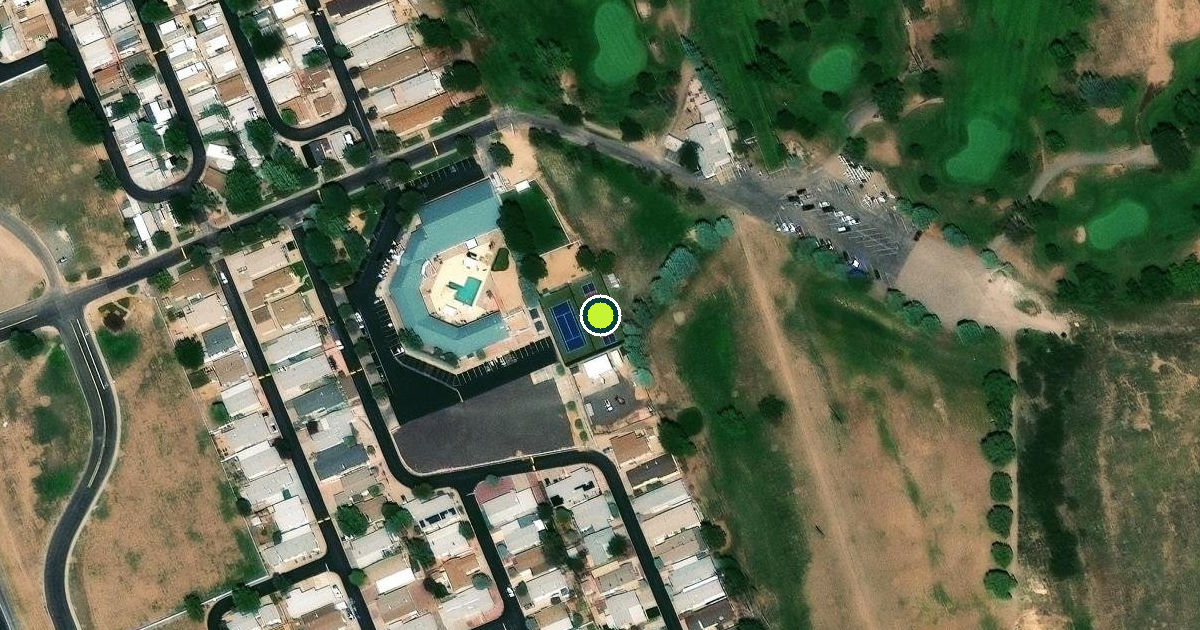 Satellite view of Prescott Valley Pickleball Courts