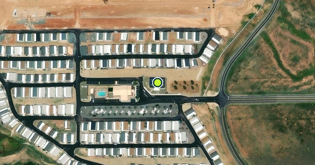 Satellite view of Prescott Valley Pickleball Courts