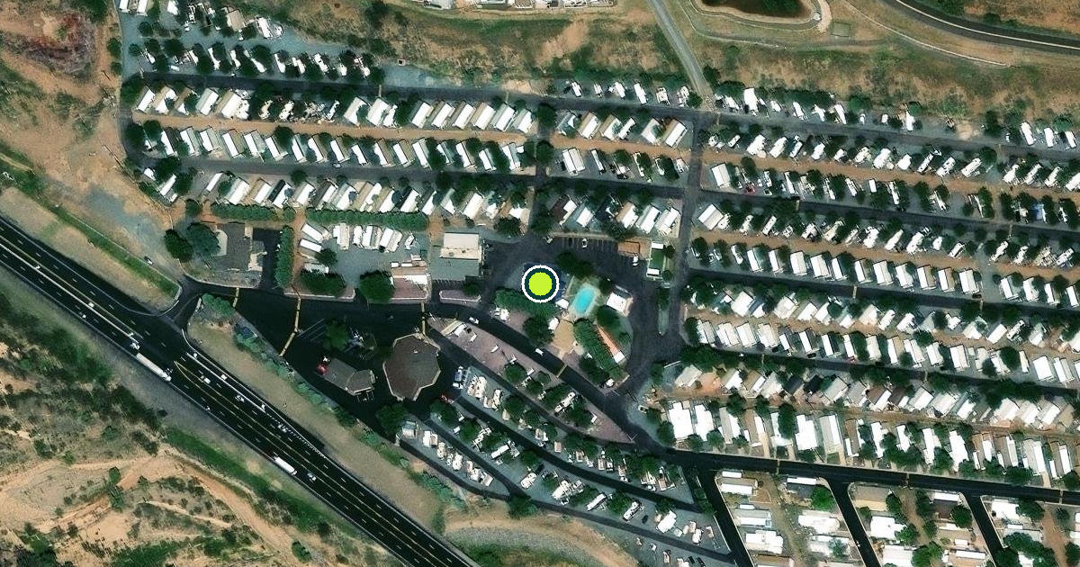 Satellite view of Prescott Valley Pickleball Courts