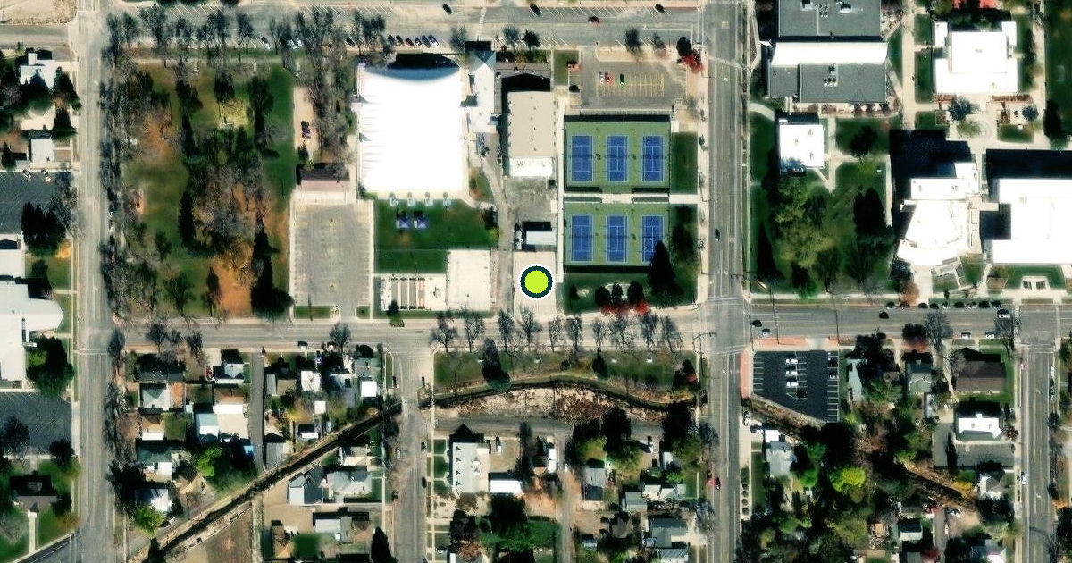 Satellite view of Price Pickleball Courts