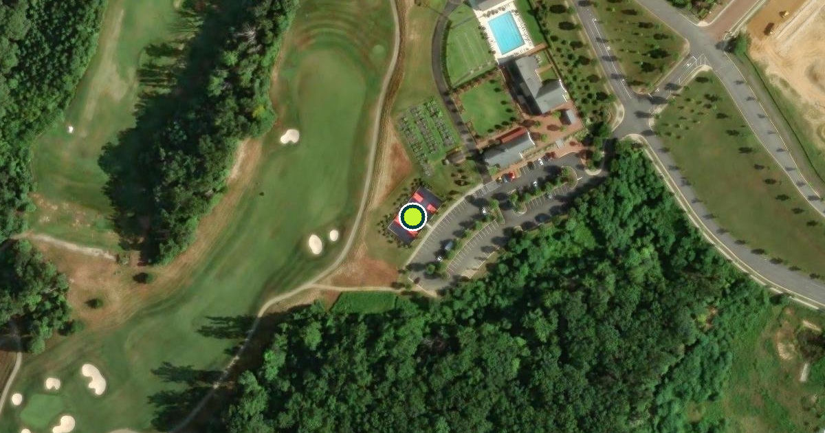 Satellite view of Prince William County Pickleball Courts