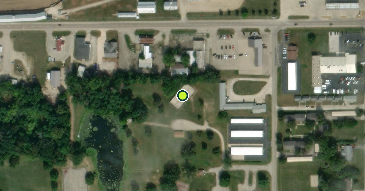 Satellite view of Princeton Pickleball Courts