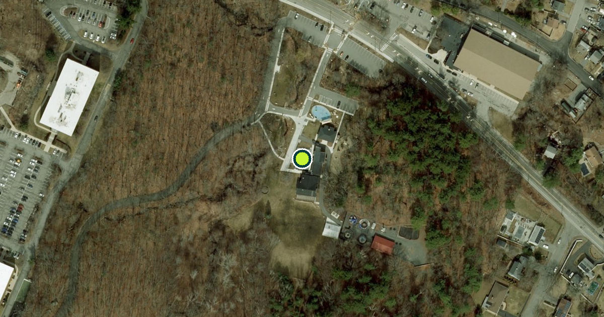 Satellite view of Prospect Hill Park Pickleball Courts