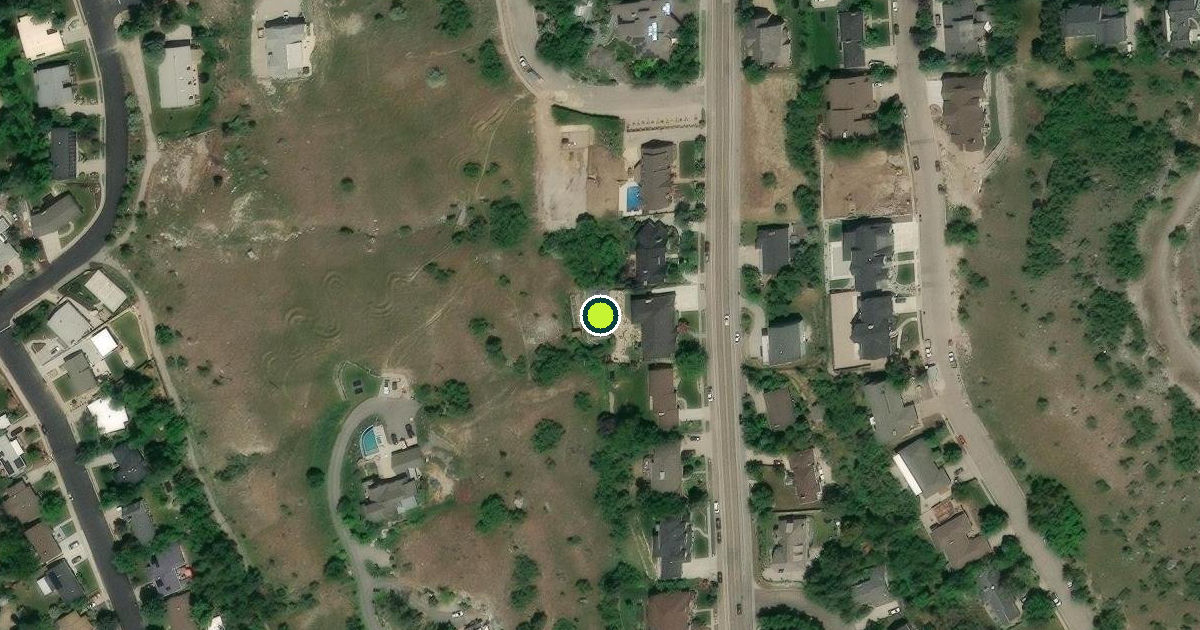 Satellite view of Provo Pickleball Courts