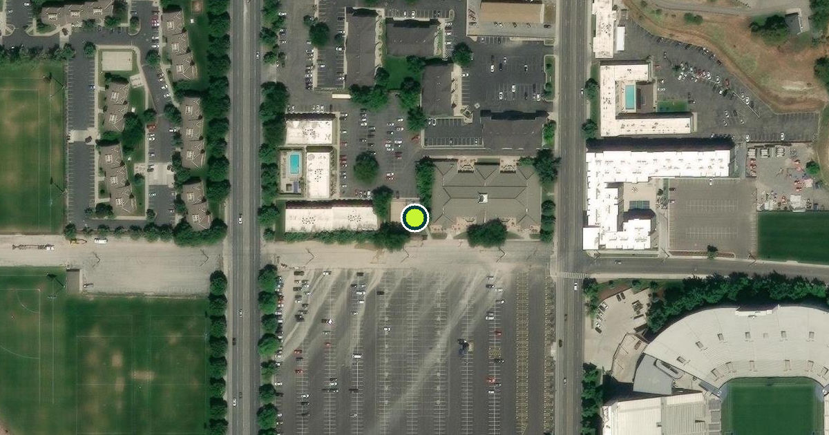 Satellite view of Provo Pickleball Courts