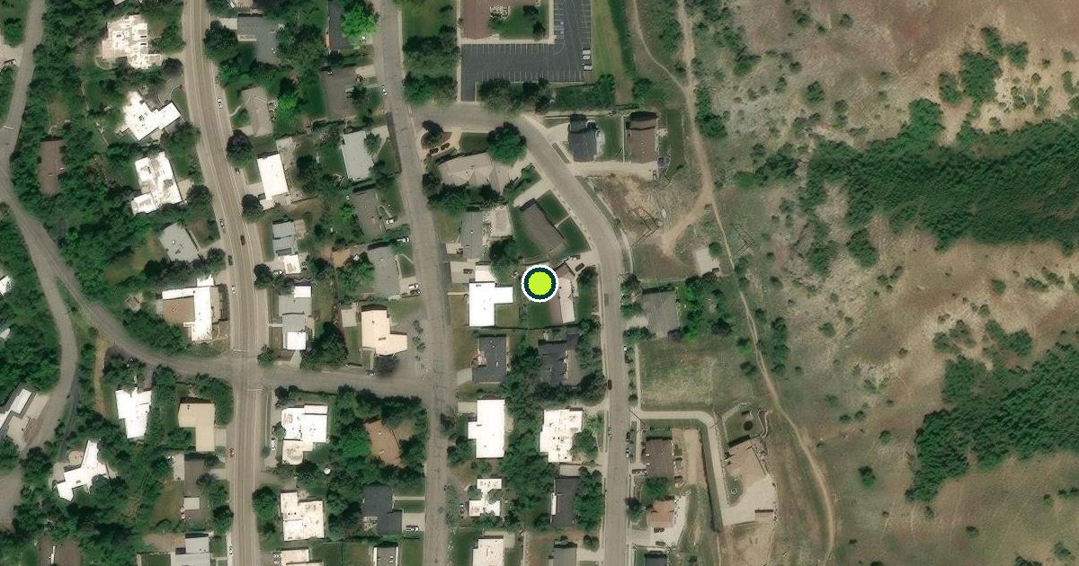 Satellite view of Provo Pickleball Courts