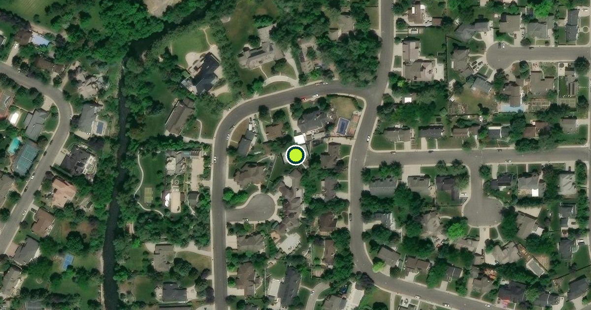 Satellite view of Provo Pickleball Courts