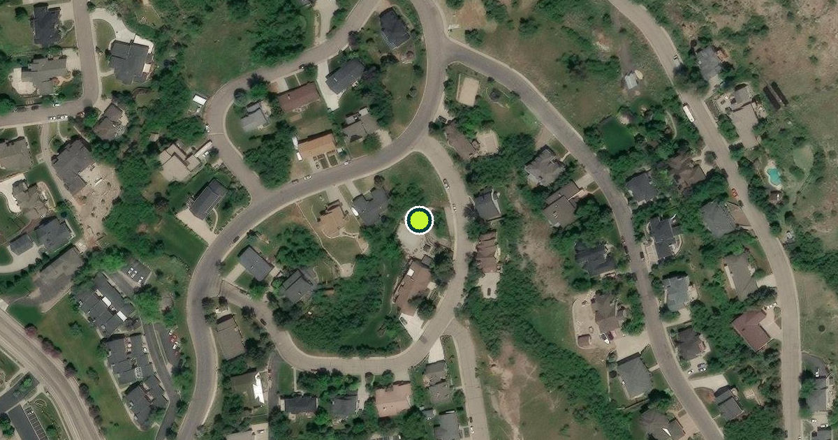 Satellite view of Provo Pickleball Courts