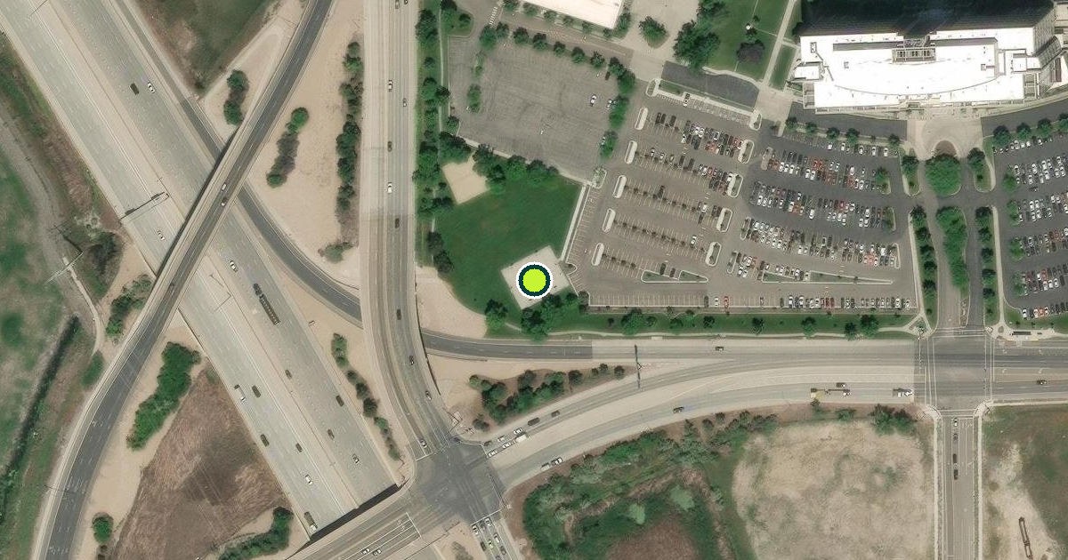 Satellite view of Provo Pickleball Courts