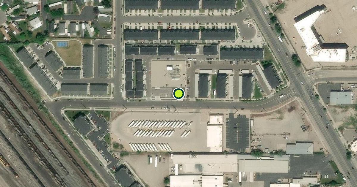 Satellite view of Provo Pickleball Courts