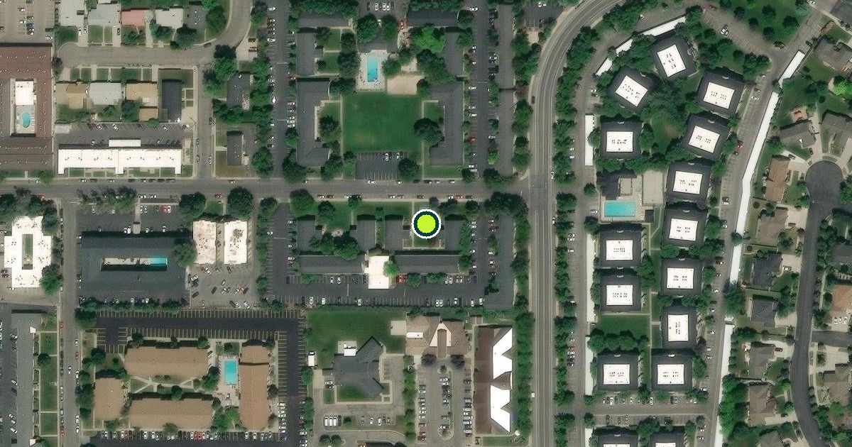 Satellite view of Provo Pickleball Courts