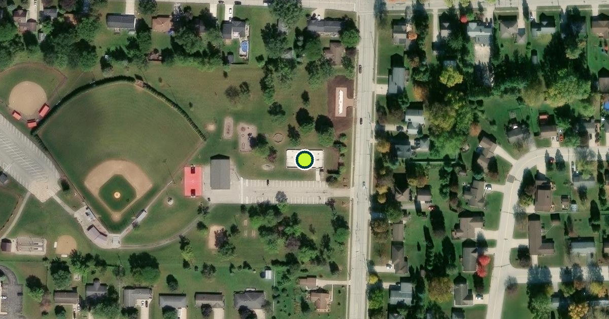 Satellite view of Pulaski Pickleball Courts