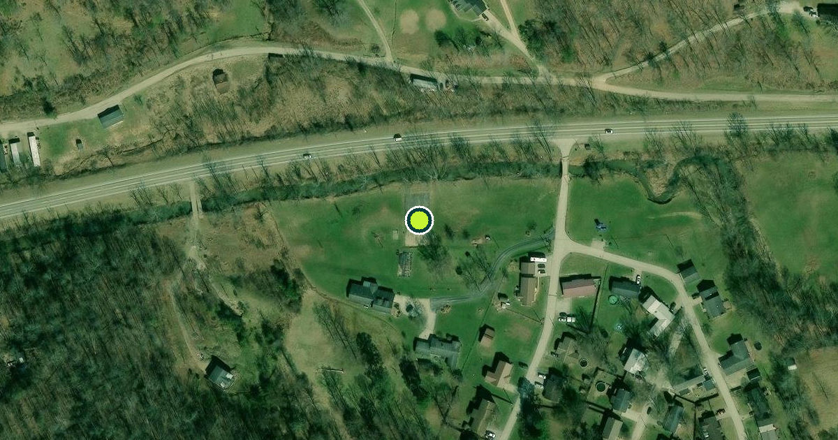 Satellite view of Putnam County Pickleball Courts