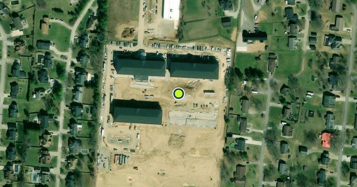 Satellite view of Putnam County Pickleball Courts