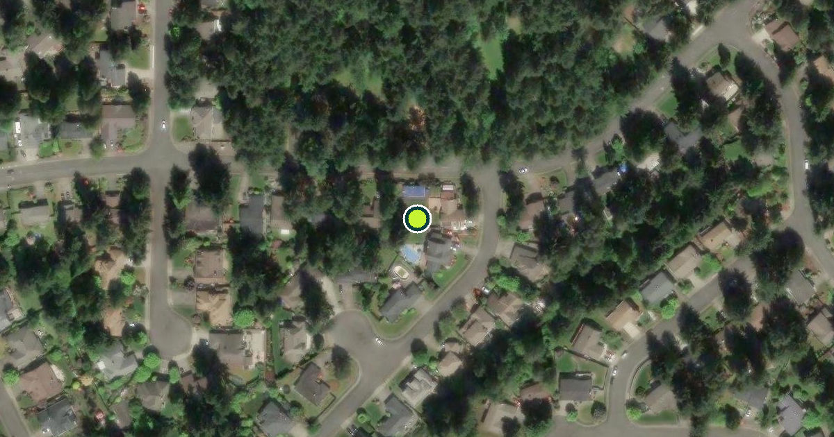 Satellite view of Puyallup Pickleball Courts