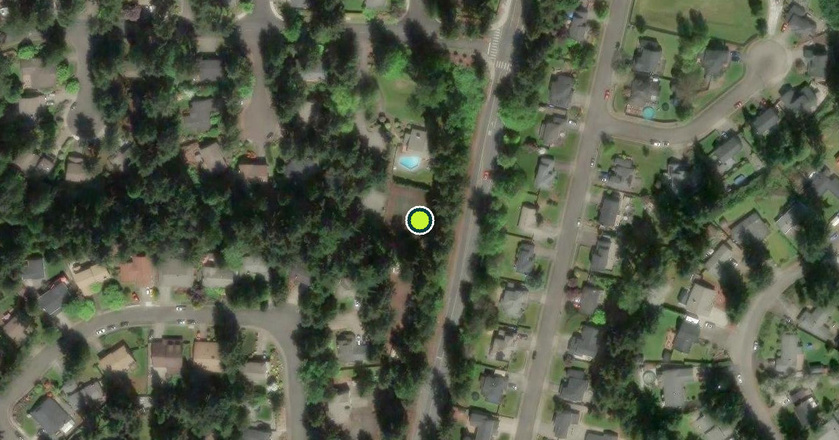 Satellite view of Puyallup Pickleball Courts