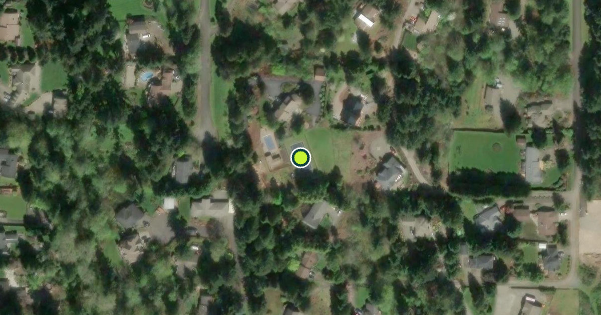 Satellite view of Puyallup Pickleball Courts