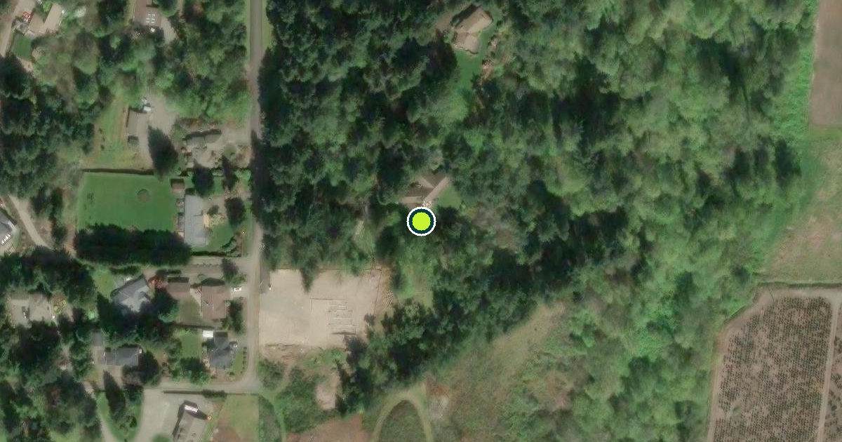 Satellite view of Puyallup Pickleball Courts