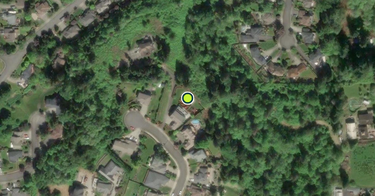 Satellite view of Puyallup Pickleball Courts