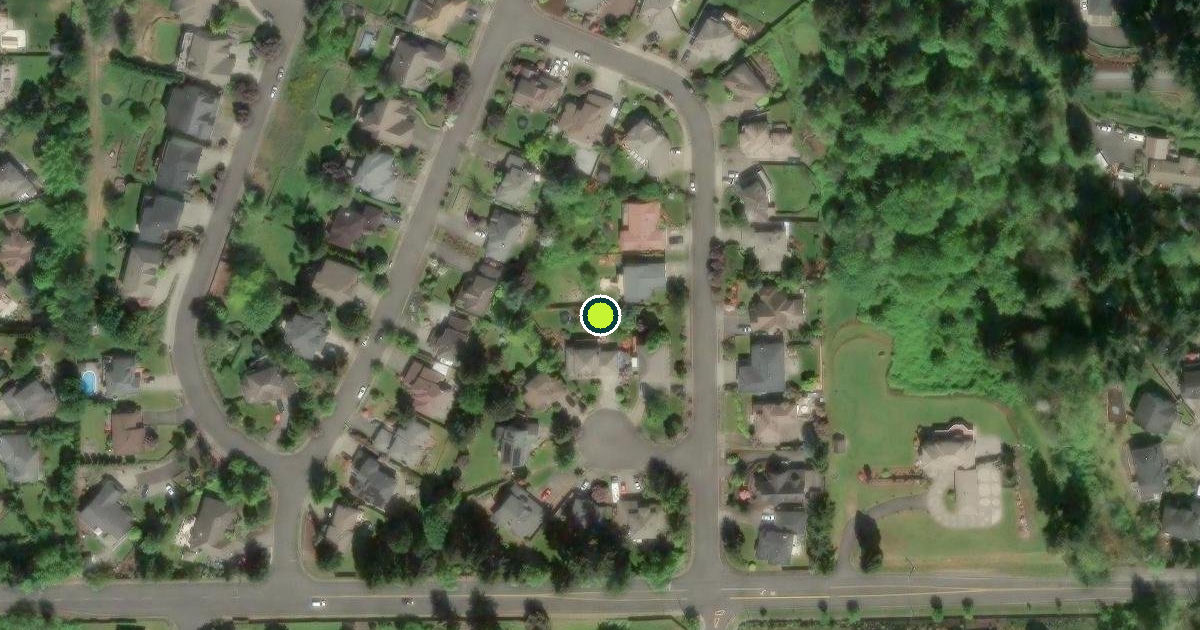 Satellite view of Puyallup Pickleball Courts