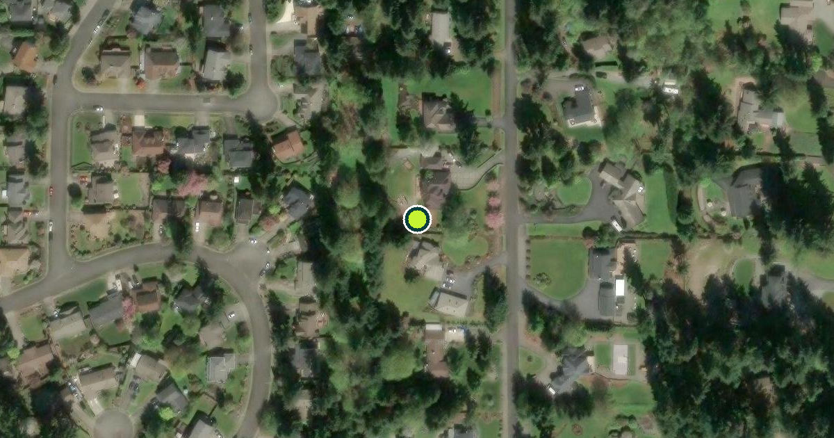 Satellite view of Puyallup Pickleball Courts