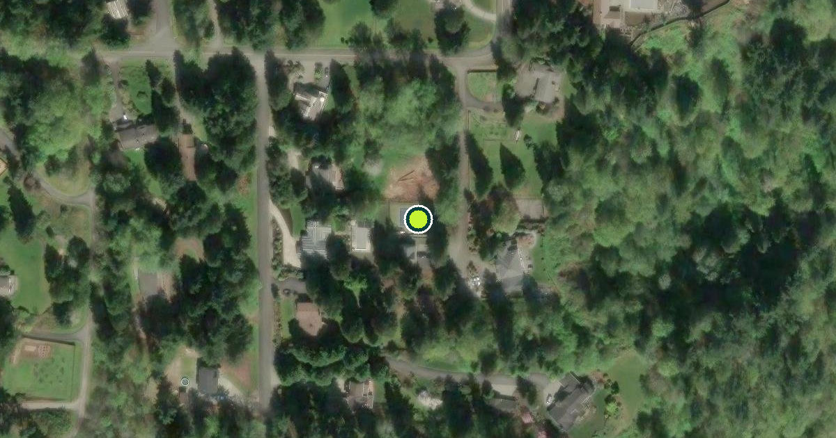 Satellite view of Puyallup Pickleball Courts