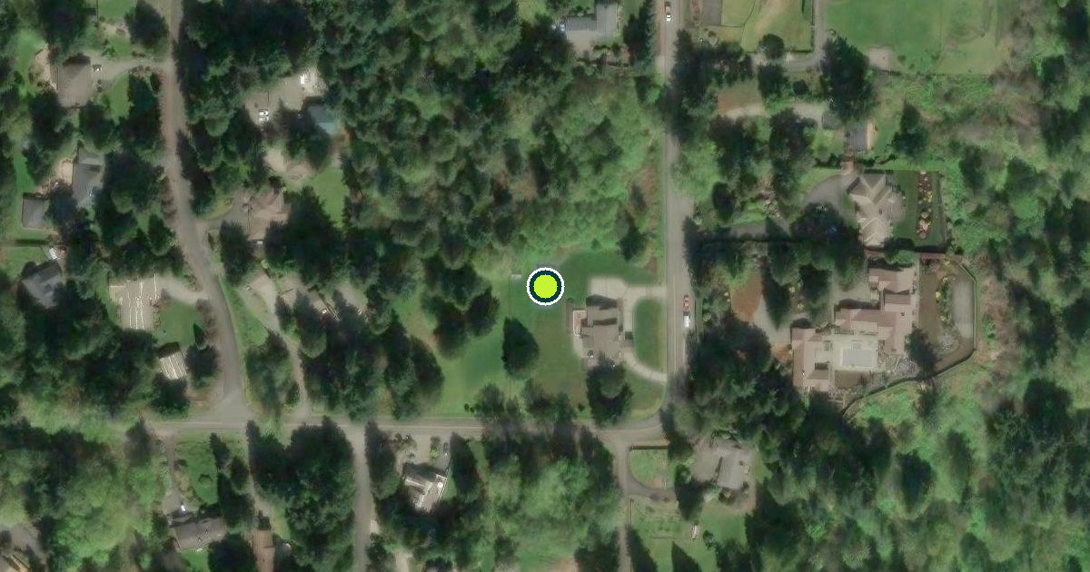 Satellite view of Puyallup Pickleball Courts