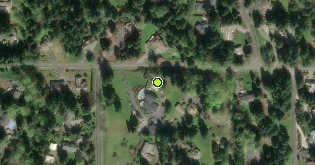 Satellite view of Puyallup Pickleball Courts