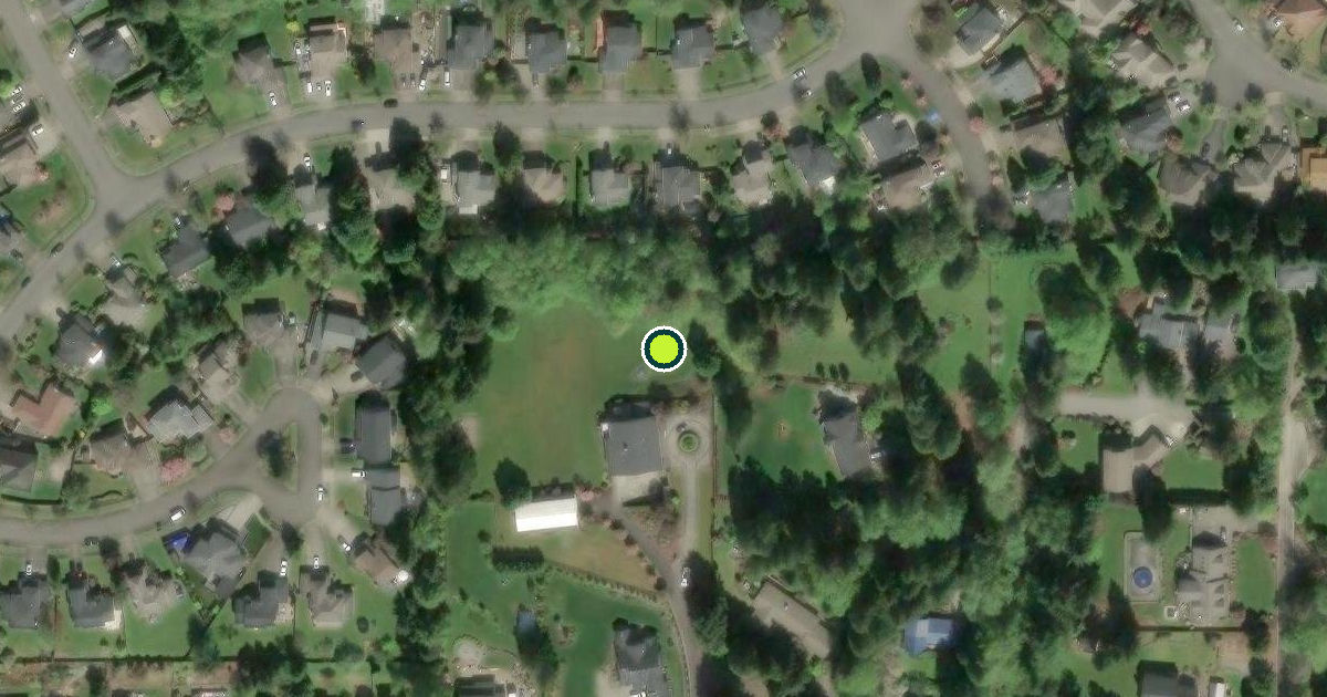 Satellite view of Puyallup Pickleball Courts