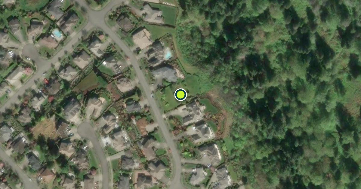 Satellite view of Puyallup Pickleball Courts