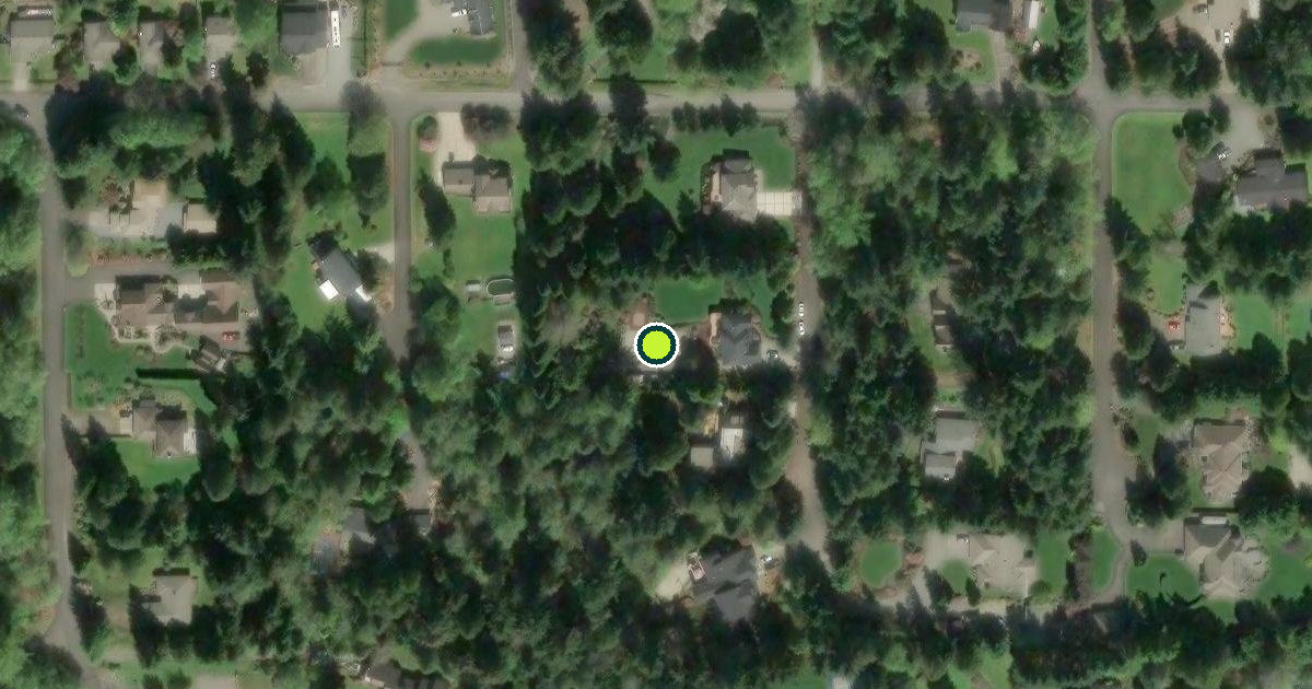 Satellite view of Puyallup Pickleball Courts