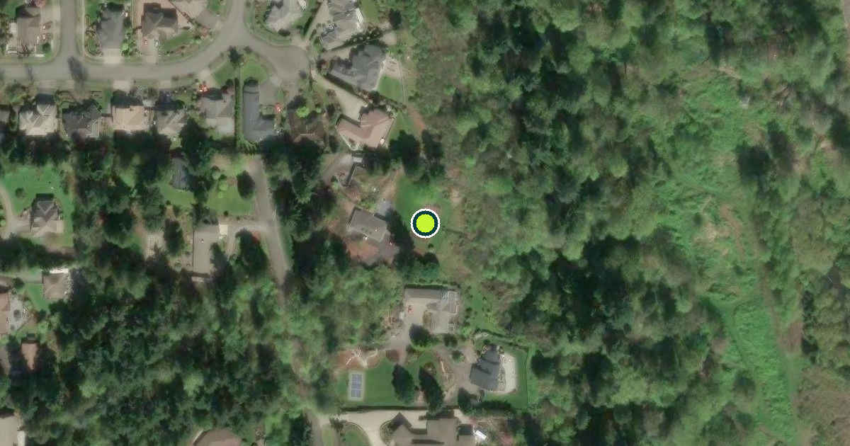 Satellite view of Puyallup Pickleball Courts