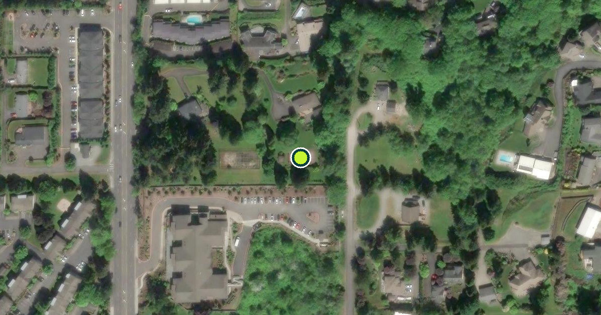 Satellite view of Puyallup Pickleball Courts
