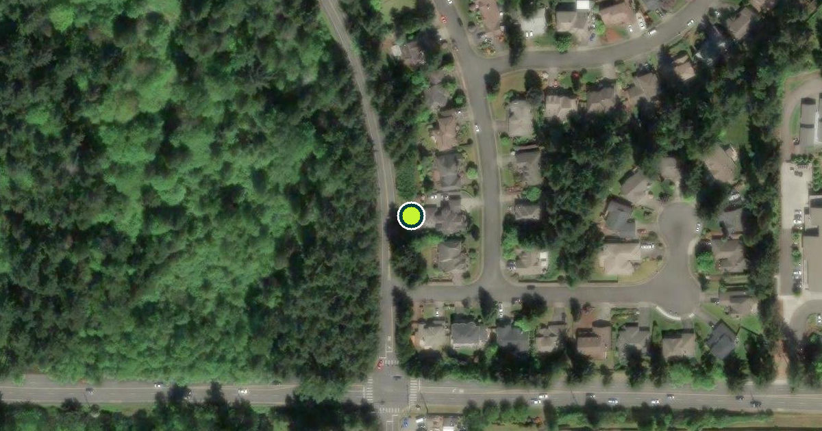 Satellite view of Puyallup Pickleball Courts