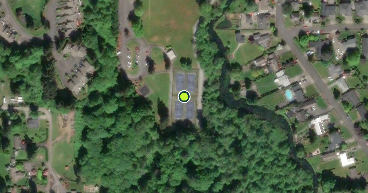 Satellite view of Puyallup Pickleball Courts
