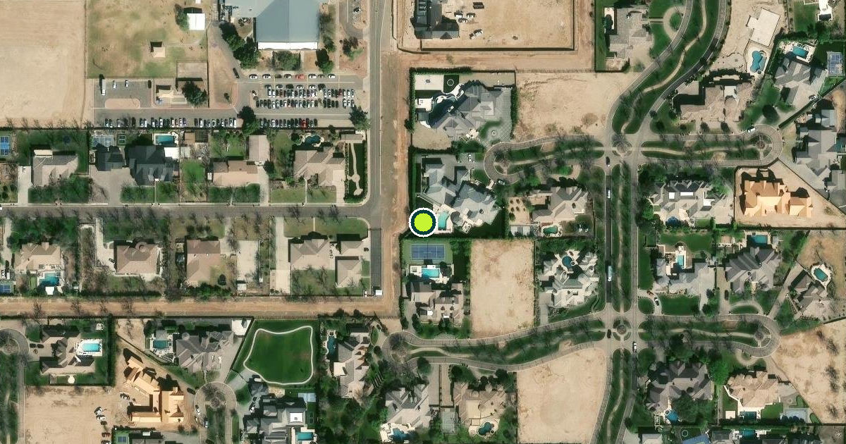 Satellite view of Queen Creek Pickleball Courts
