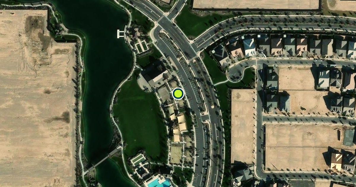 Satellite view of Queen Creek Pickleball Courts