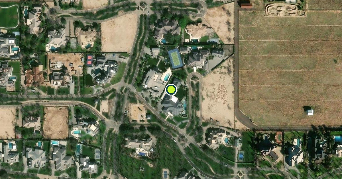 Satellite view of Queen Creek Pickleball Courts