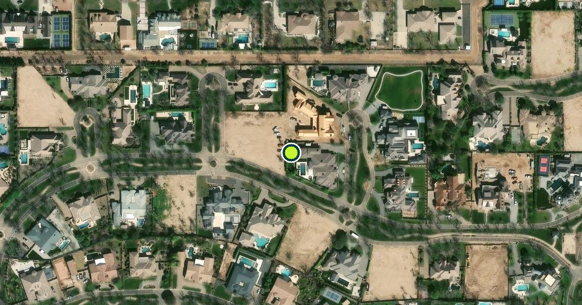 Satellite view of Queen Creek Pickleball Courts
