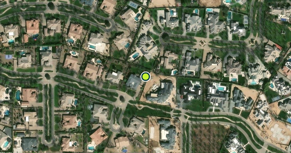 Satellite view of Queen Creek Pickleball Courts