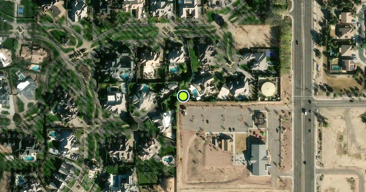 Satellite view of Queen Creek Pickleball Courts
