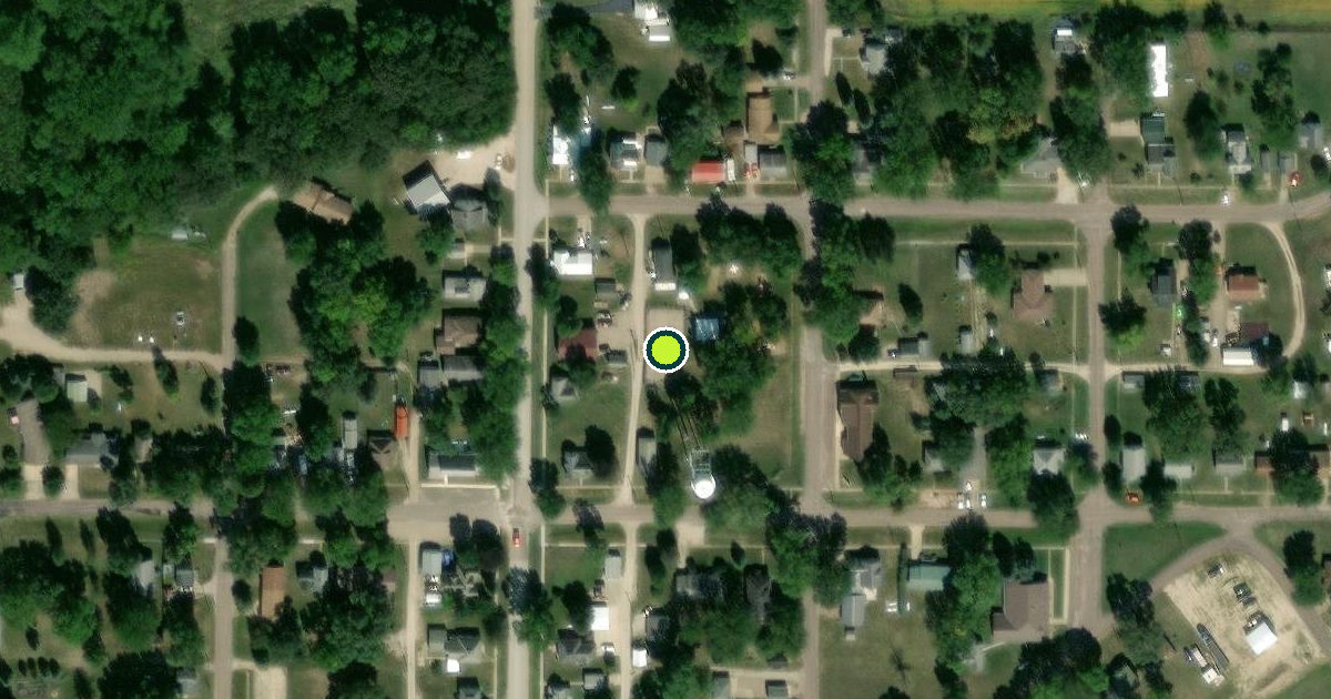 Satellite view of Quimby Pickleball Courts